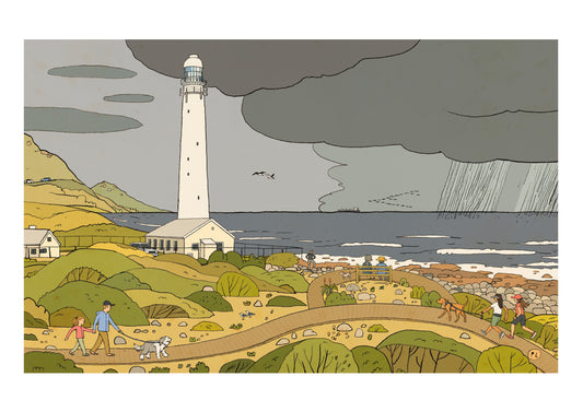 Daily Drawing - Kommetjie Lighthouse