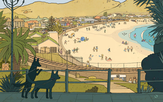 Daily Drawing - Fish Hoek Beach