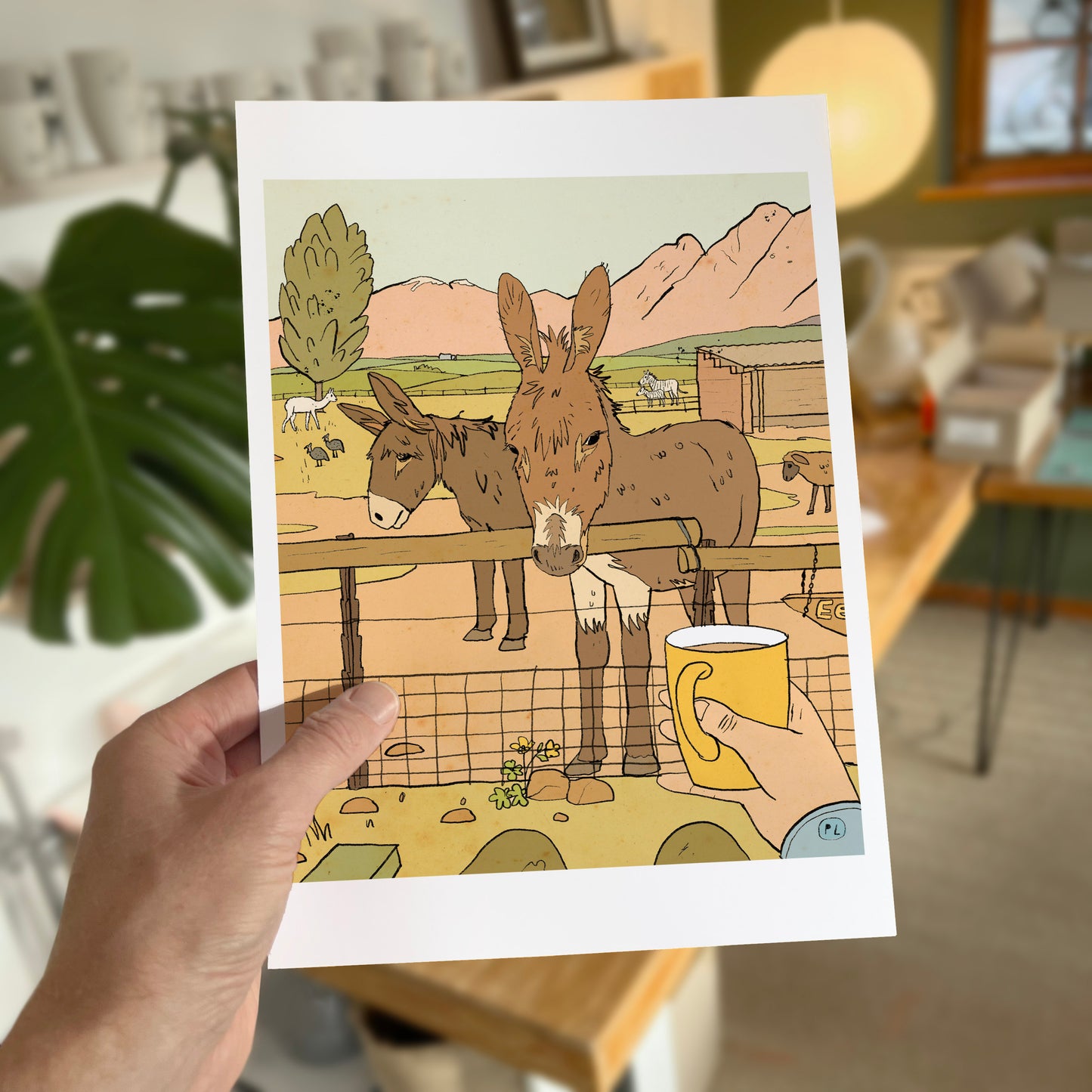 Daily Drawing - Donkeys