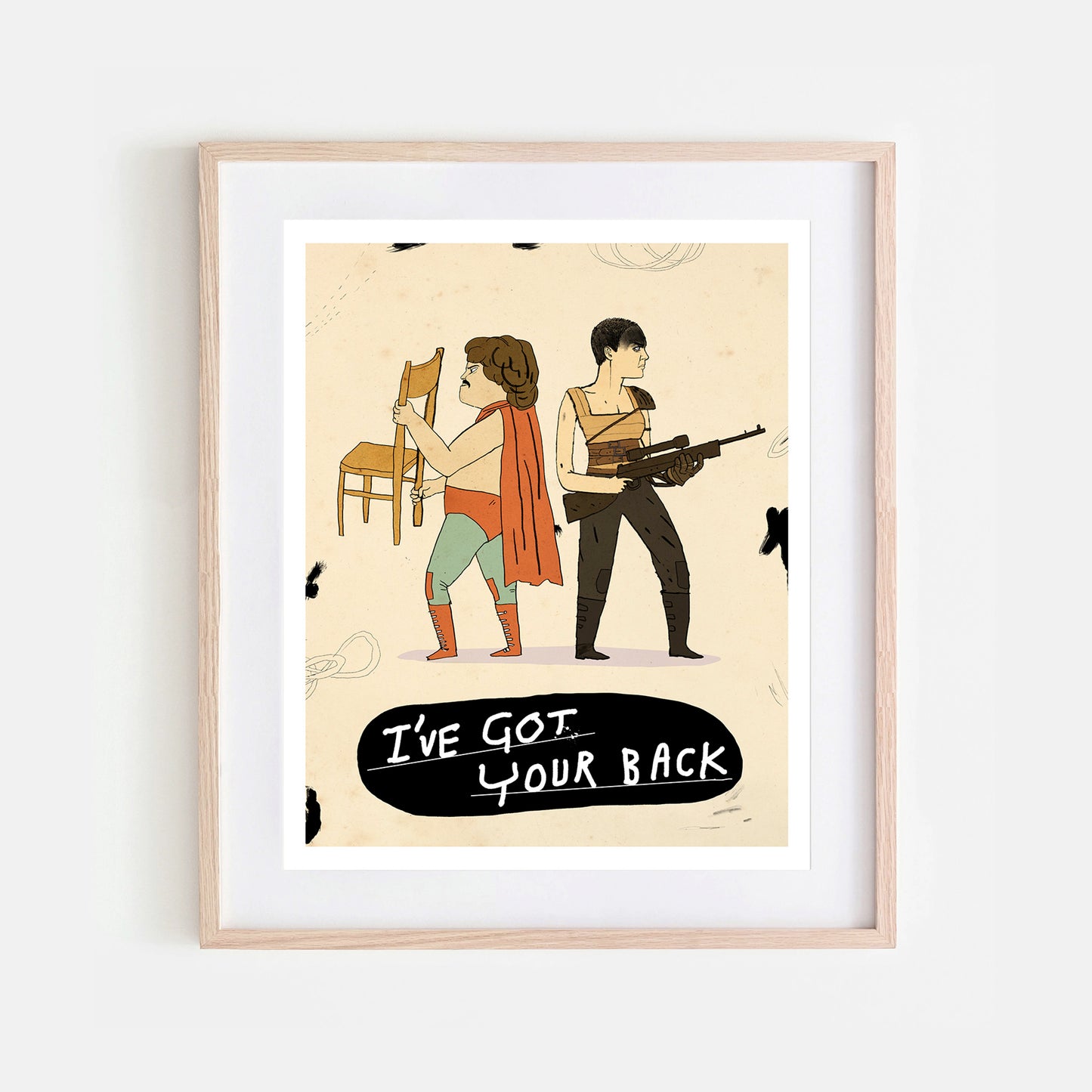 I got your back! Nacho and Imperator Furiosa