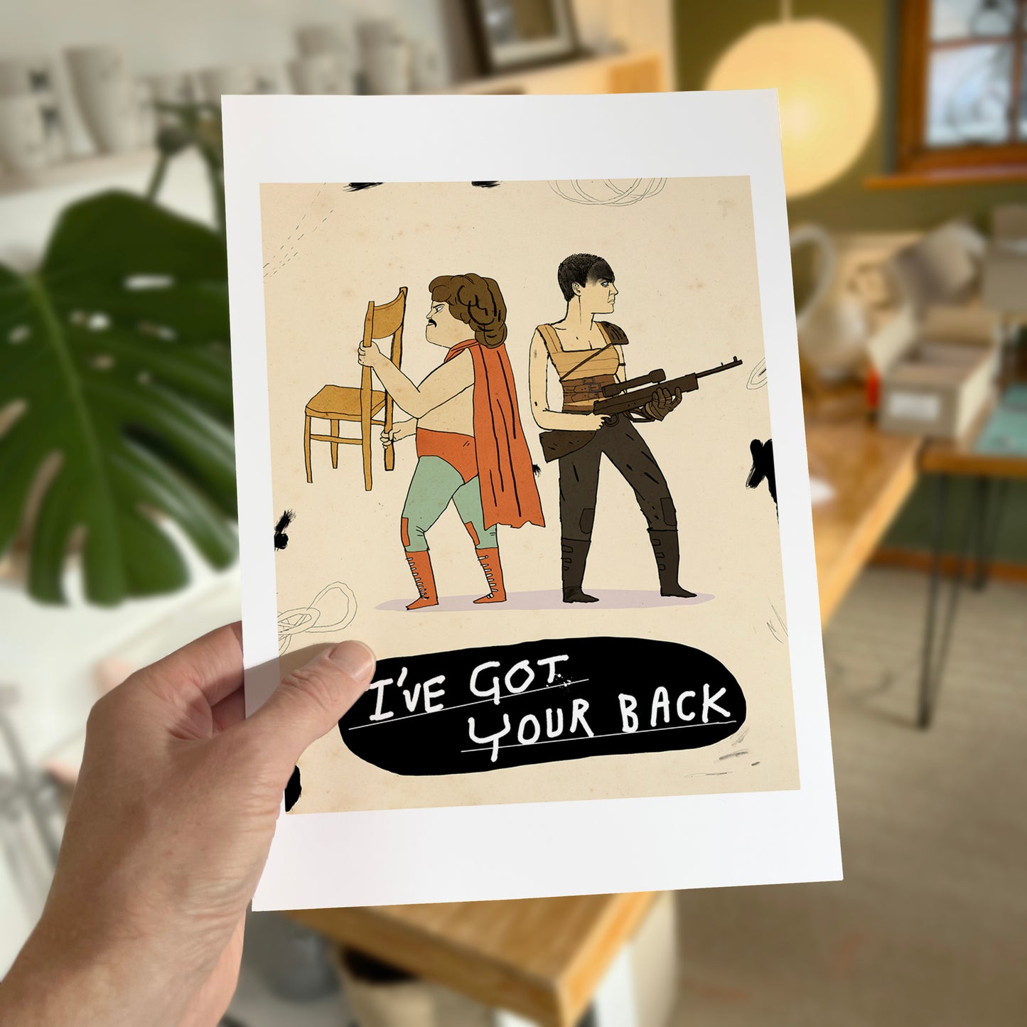 I got your back! Nacho and Imperator Furiosa