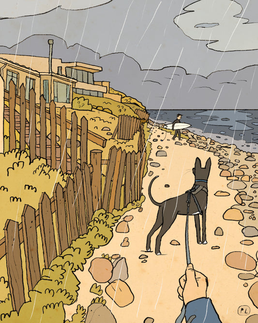 Daily Drawing - Kommetjie Surfer