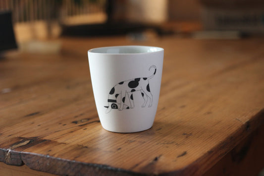 Ceramic Cup - Spotty Dog