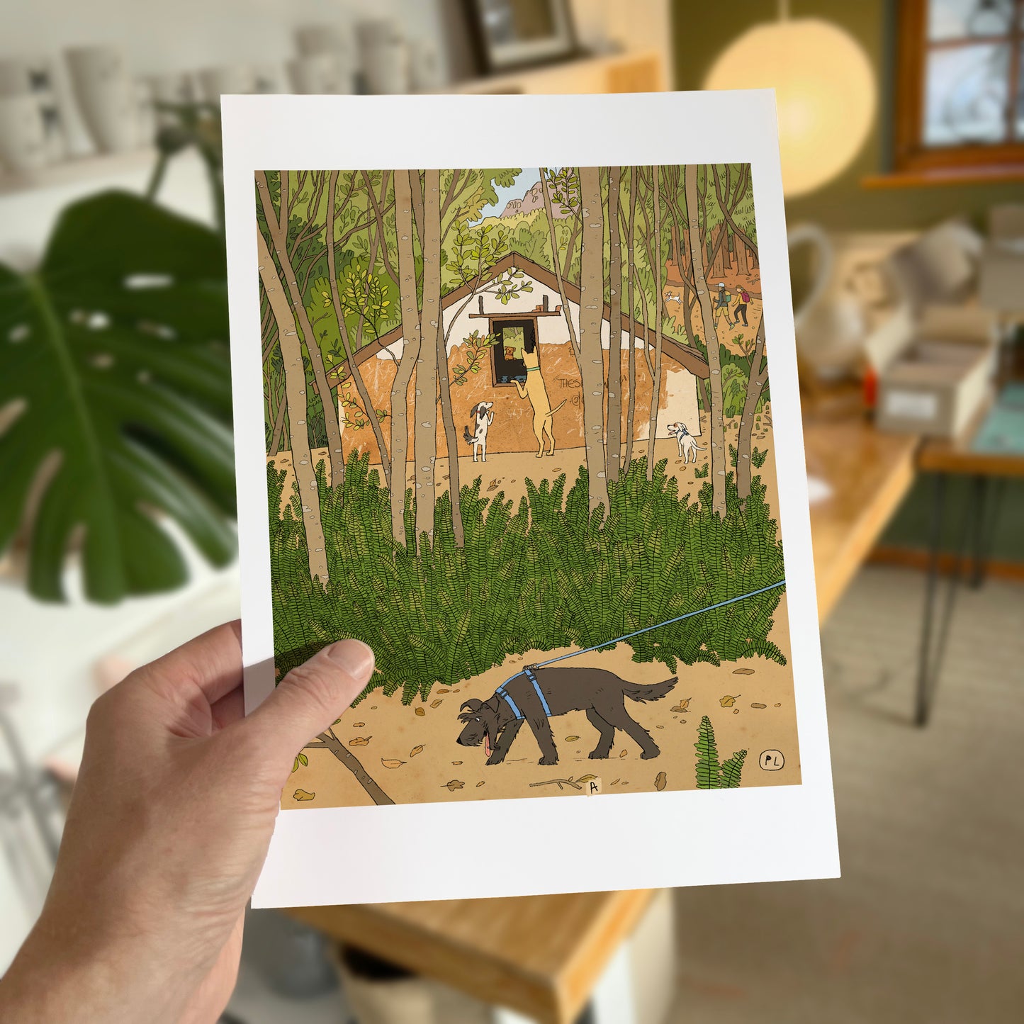 Daily Drawing - Newlands Forest Abandoned Building