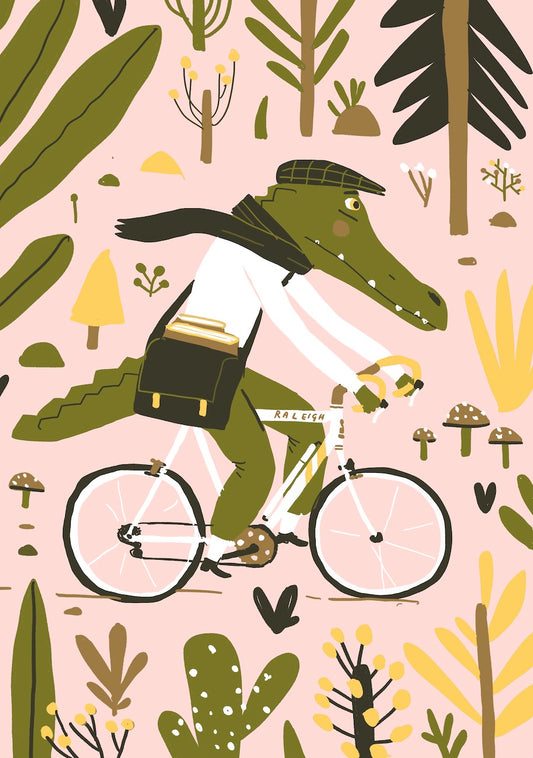Cycling Nile Crocodile