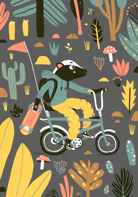 Cycling Honey Badger