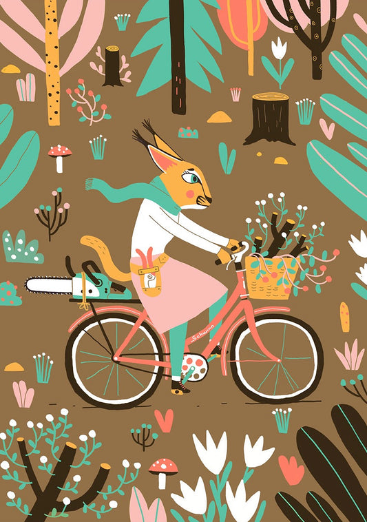 Cycling Caracal