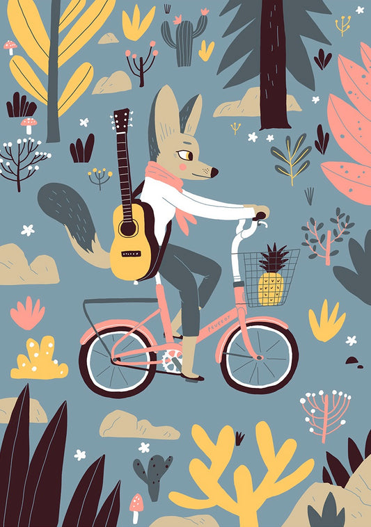 Cycling Cape Fox