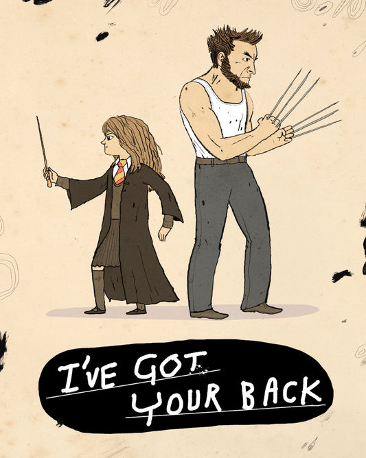 I got your back! Hermione Granger and Wolverine