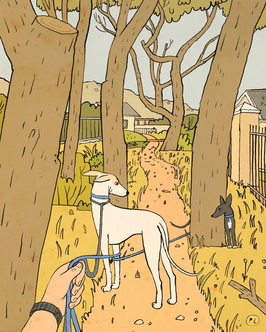 Daily Drawing - Dog Tangle