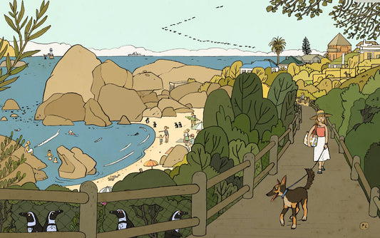 Daily Drawing - Boulders Beach