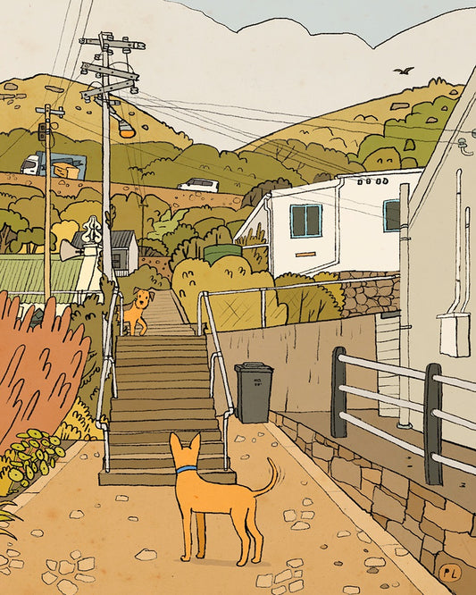 Daily Drawing - Kalk Bay Steps