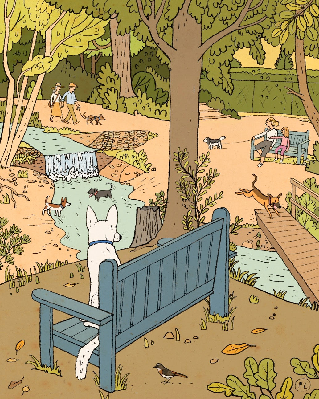 Daily Drawing - Alphen Trail