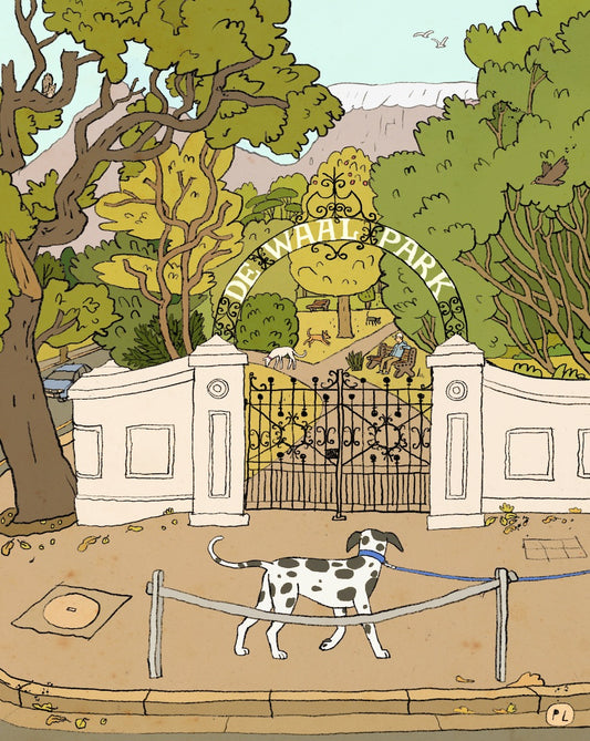 Daily Drawing - De Waal Park Gate