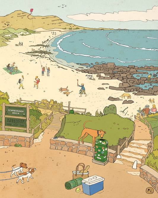 Daily Drawing - Scarborough Beach