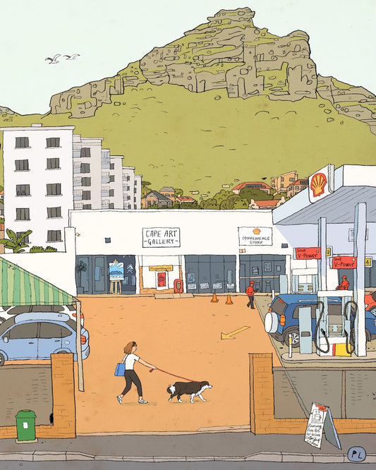 Daily Drawing - Muizenberg Garage Art