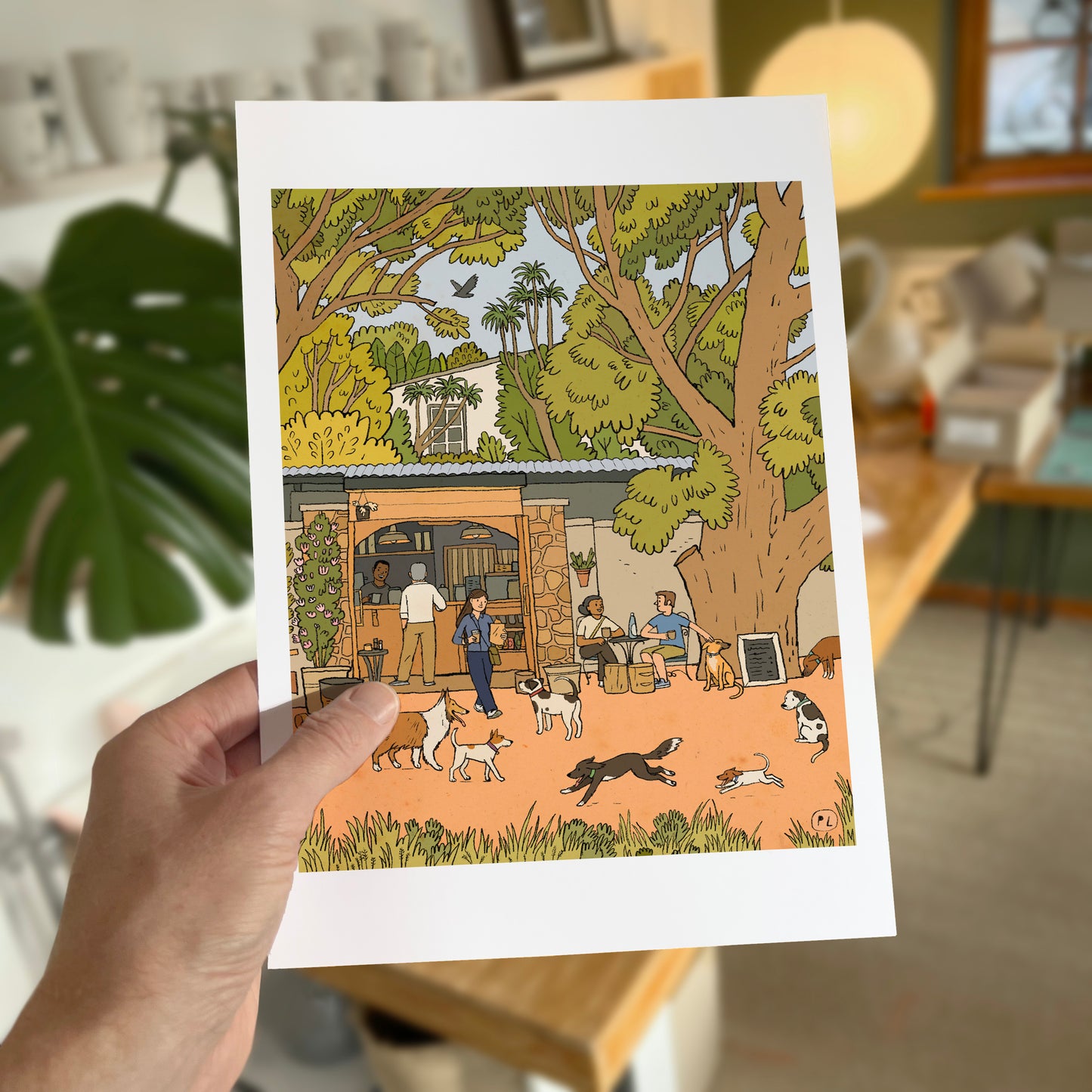 Daily Drawing - Secret Forest Cafe