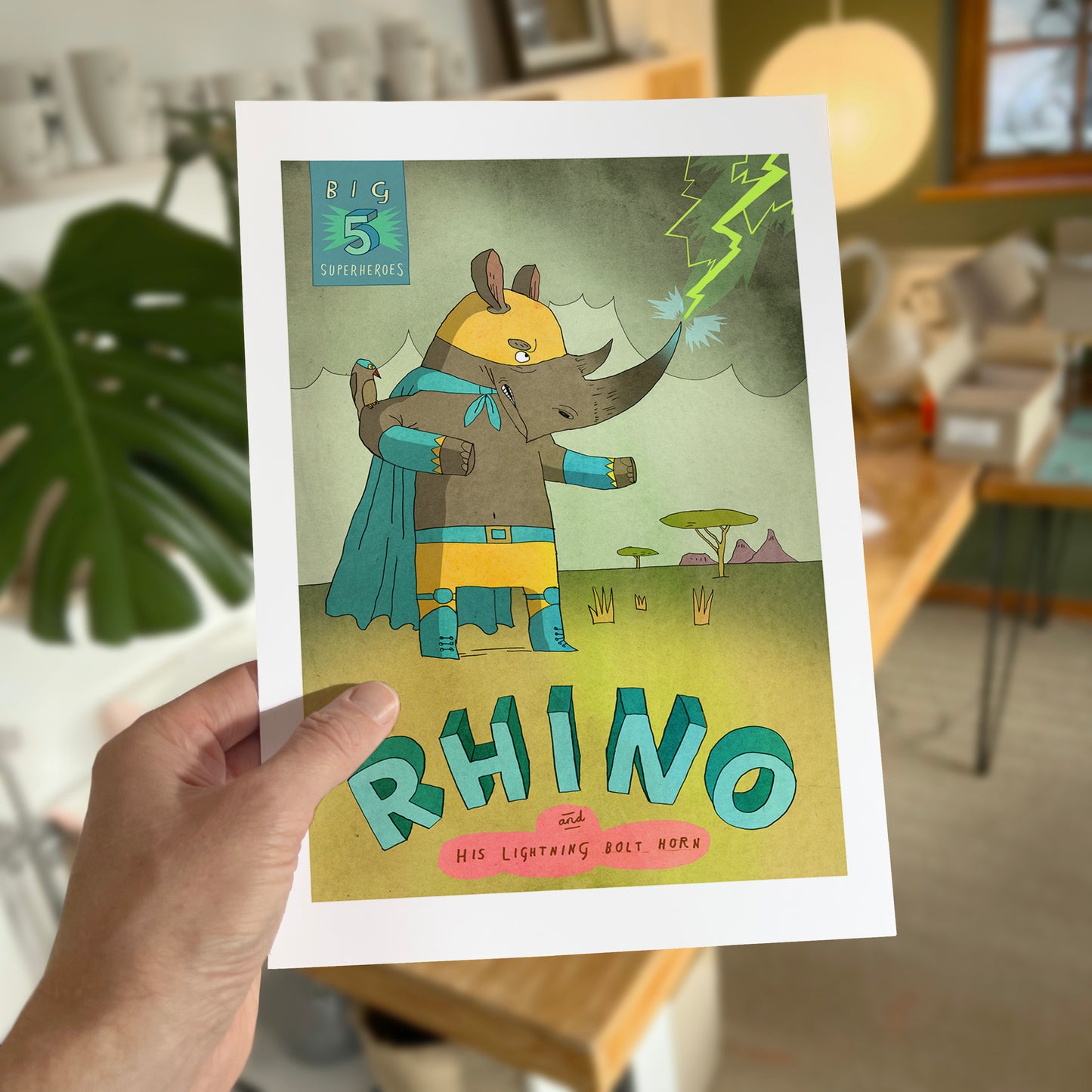 Big Five Superheroes, Rhino