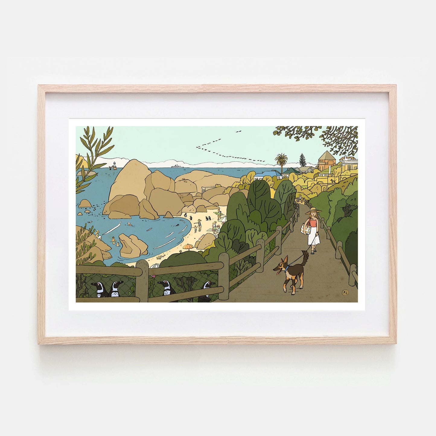 Daily Drawing - Boulders Beach