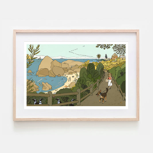 Daily Drawing - Boulders Beach