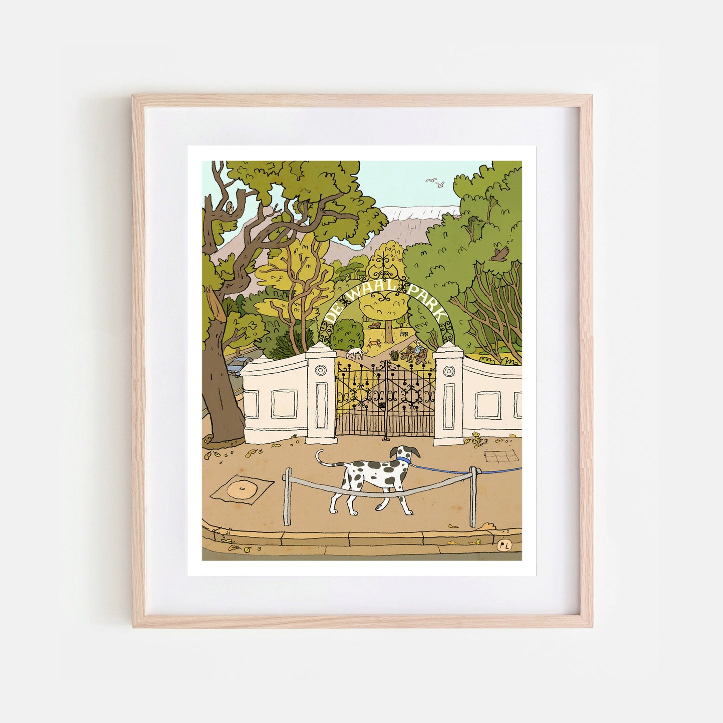 Daily Drawing - De Waal Park Gate