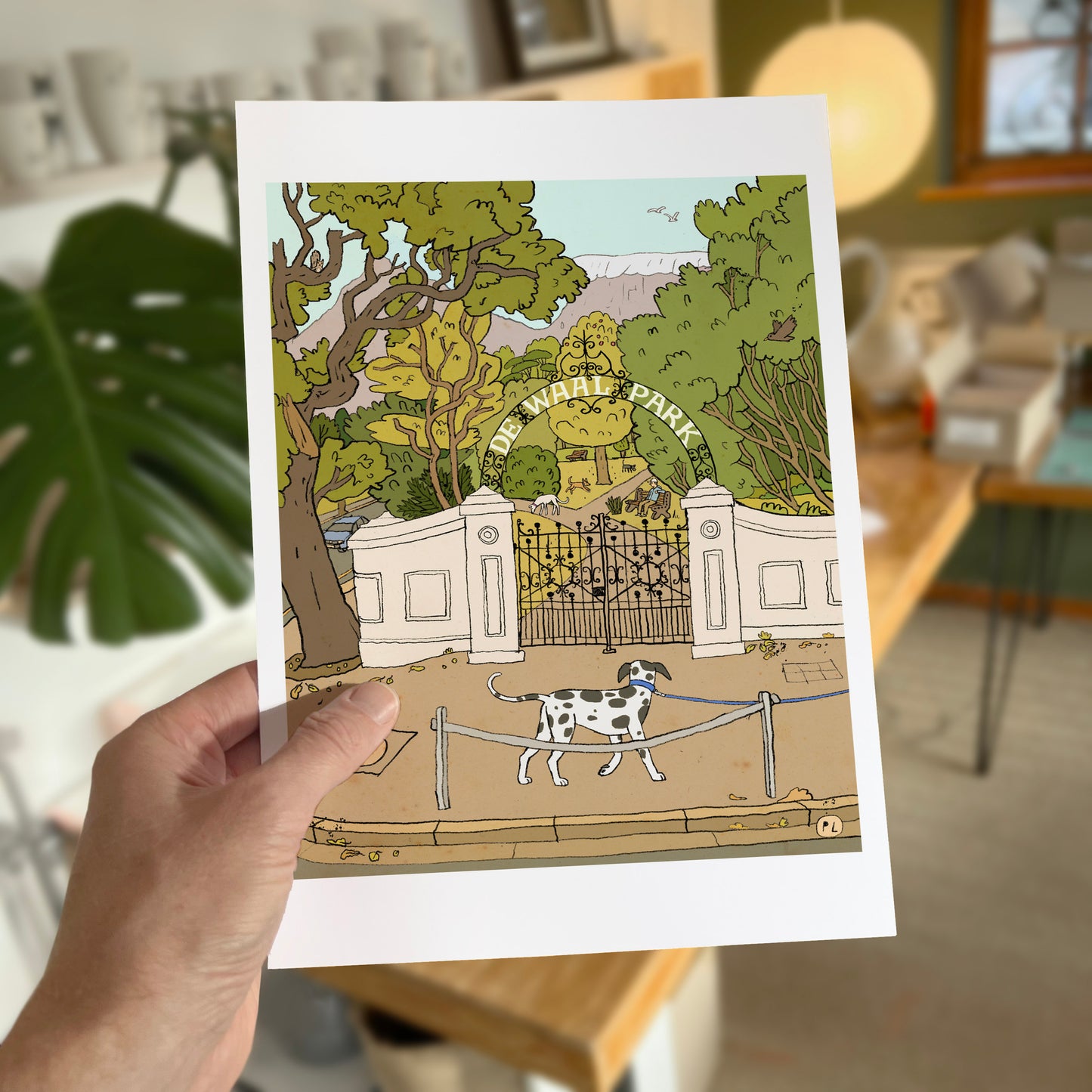 Daily Drawing - De Waal Park Gate