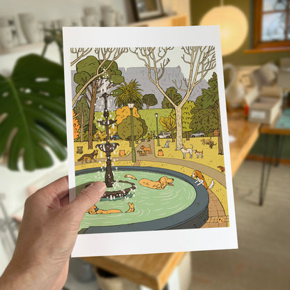 Daily Drawing - De Waal Park