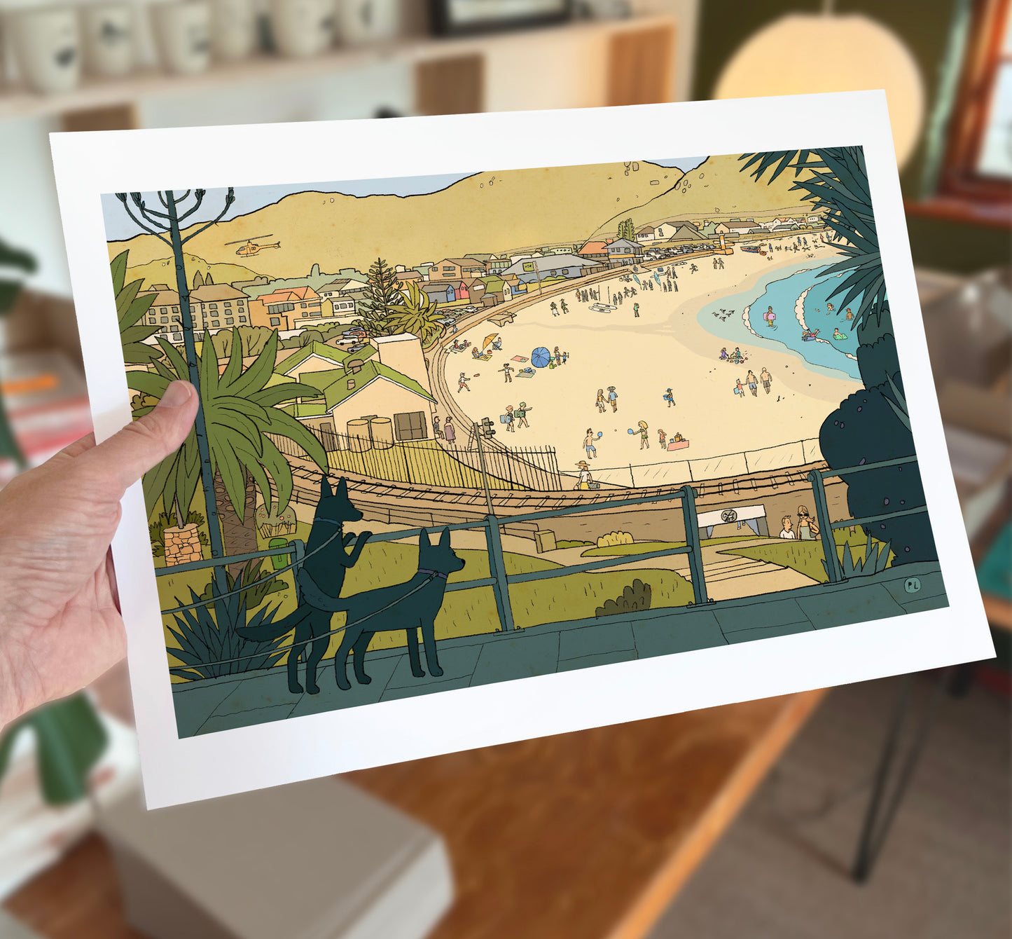 Daily Drawing - Fish Hoek Beach