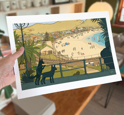 Daily Drawing - Fish Hoek Beach