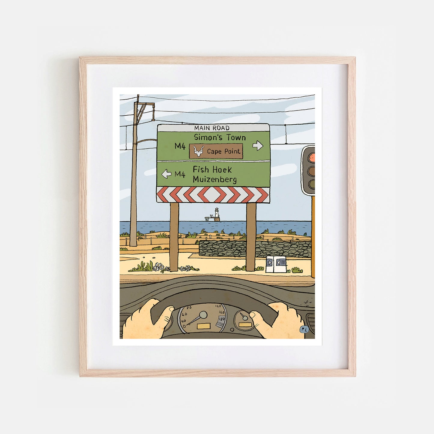 Daily Drawing - Glencairn Road Sign