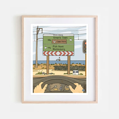 Daily Drawing - Glencairn Road Sign