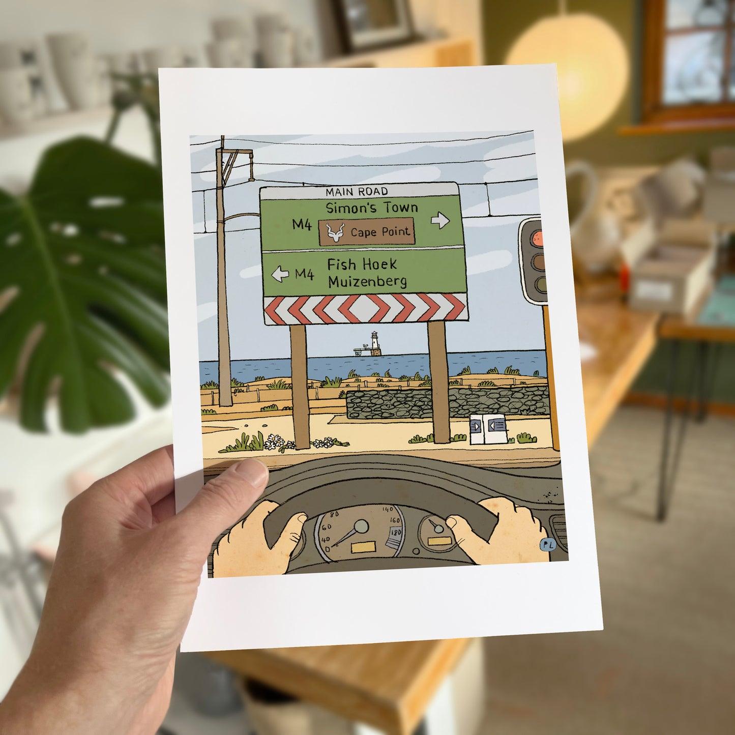 Daily Drawing - Glencairn Road Sign