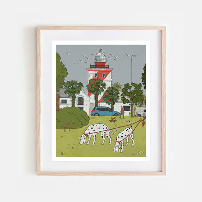 Daily Drawing - Green Point Lighthouse