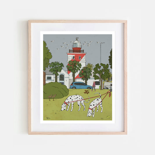 Daily Drawing - Green Point Lighthouse
