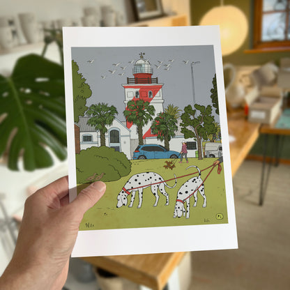 Daily Drawing - Green Point Lighthouse