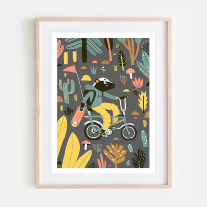Cycling Honey Badger