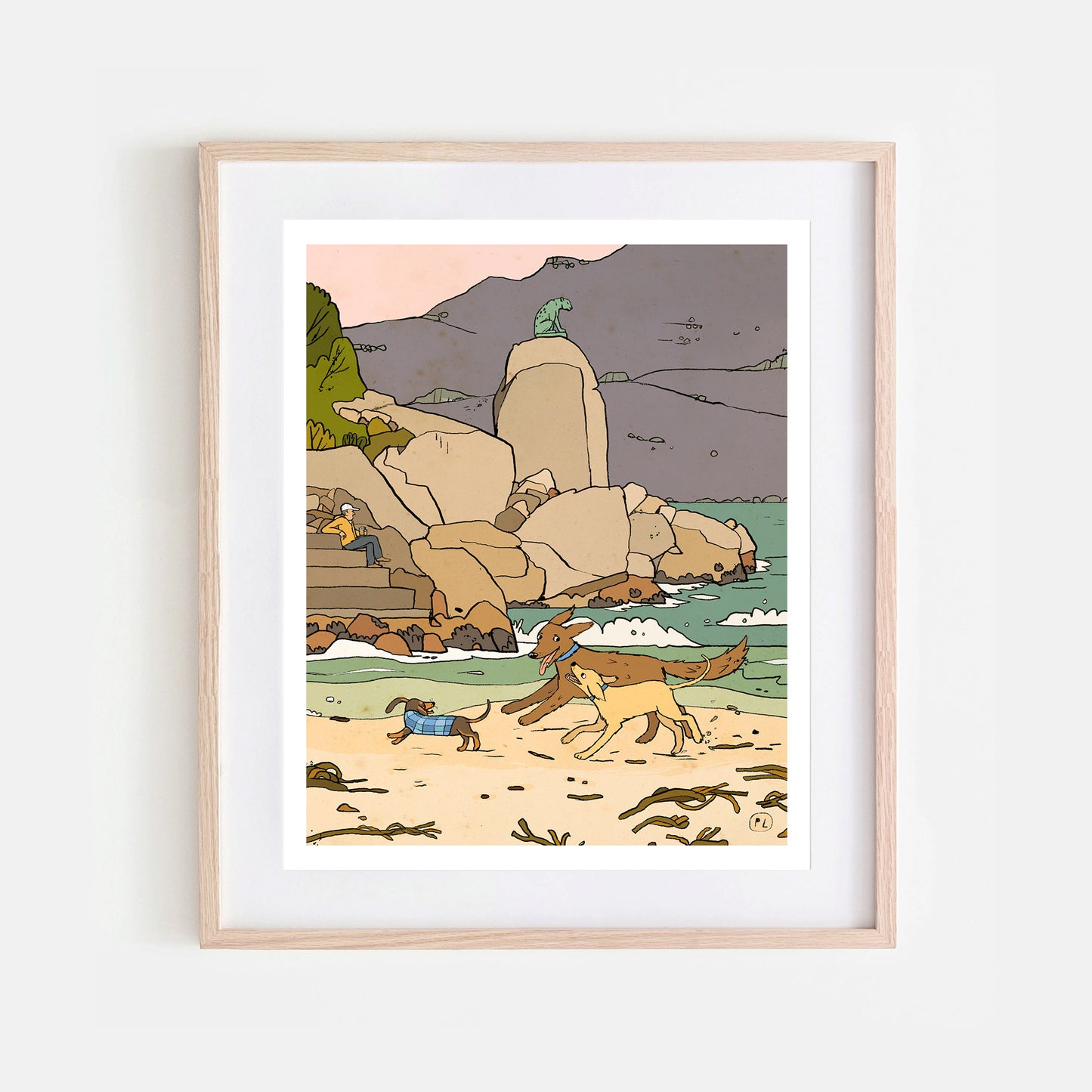 Daily Drawing - Hout Bay Leopard