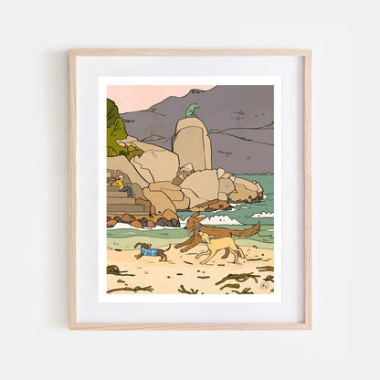 Daily Drawing - Hout Bay Leopard