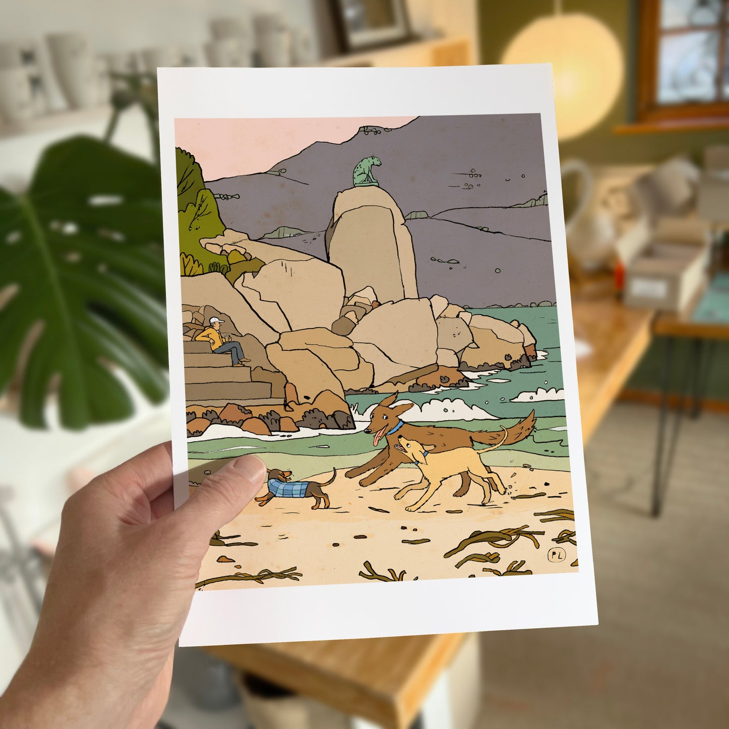 Daily Drawing - Hout Bay Leopard