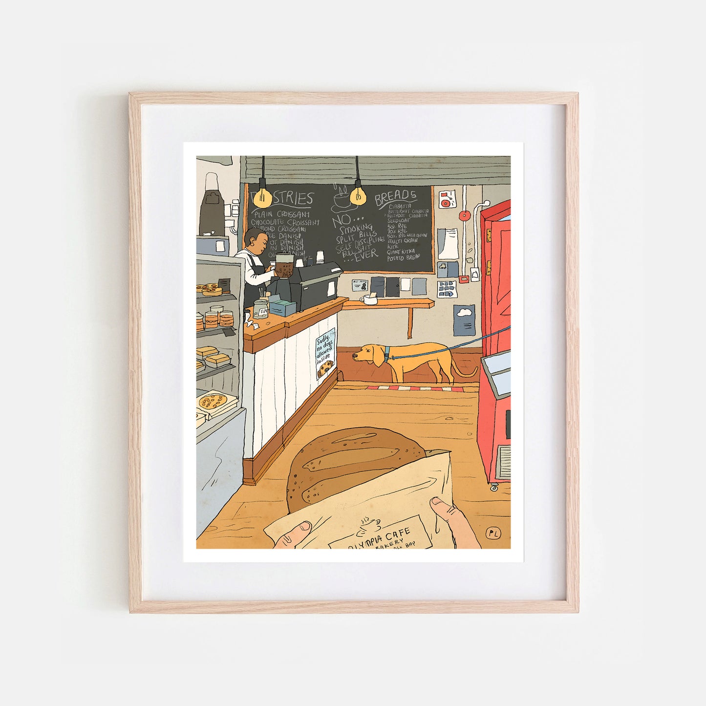 Daily Drawing - InsideOlympiaBakery