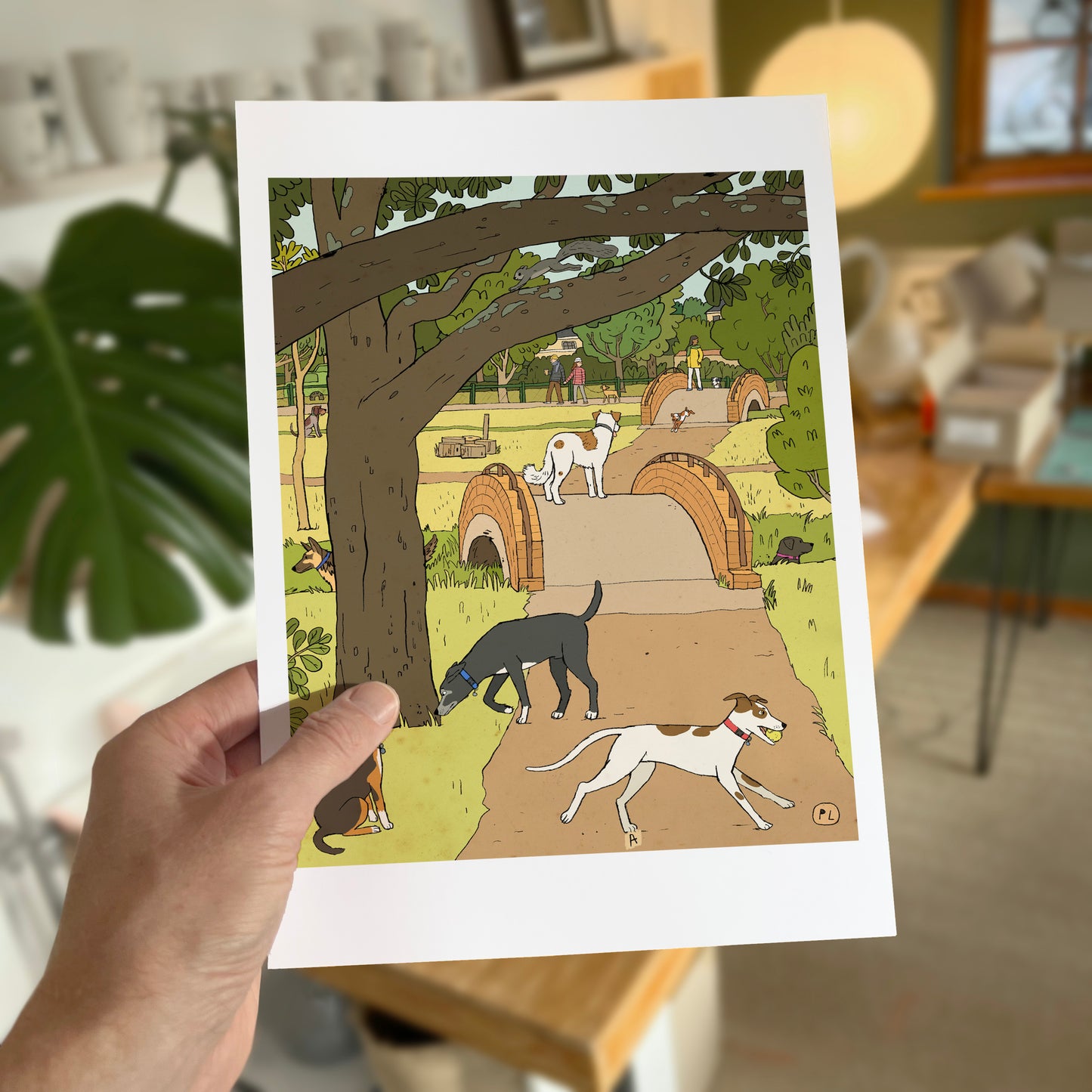 Daily Drawing - Keurboom Park Bridges