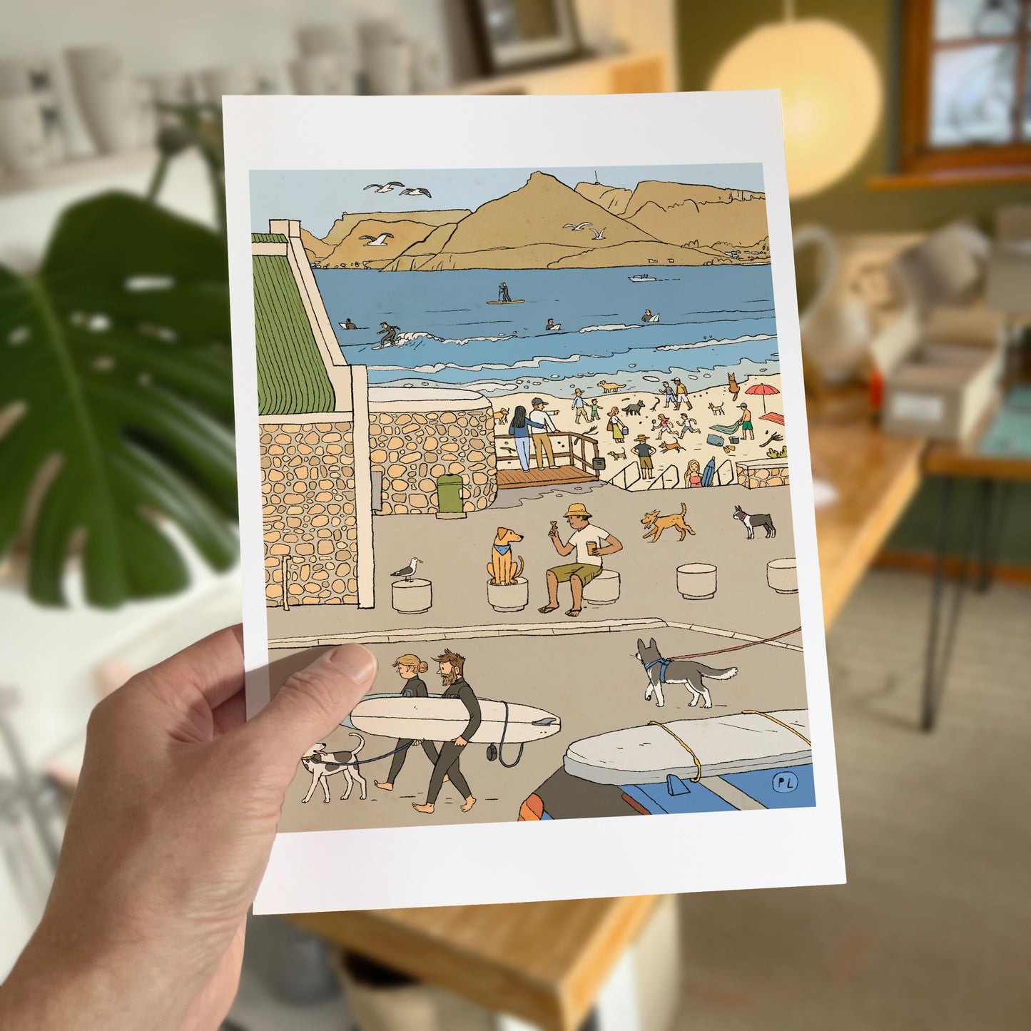 Daily Drawing - Kommetjie Long Beach