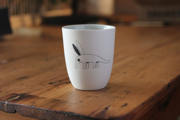 Ceramic Cup - Aardvark