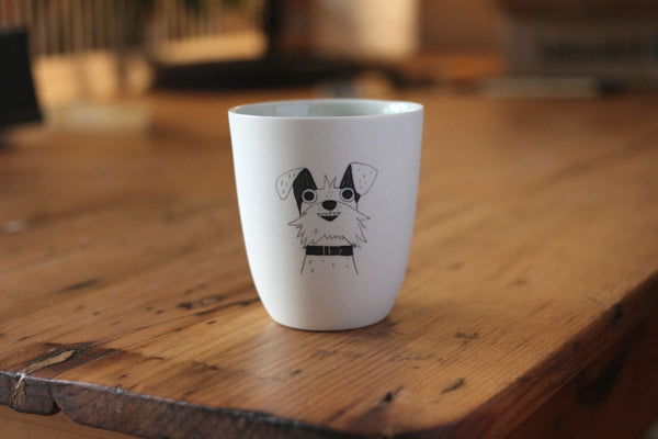 Ceramic Cup - Smiling Dog