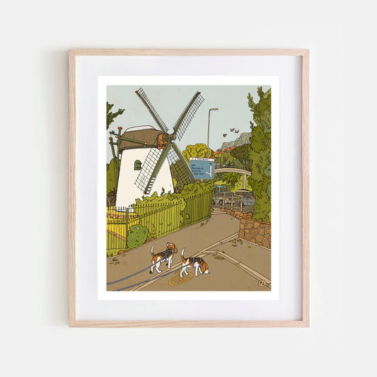 Daily Drawing - Mostert's Mill