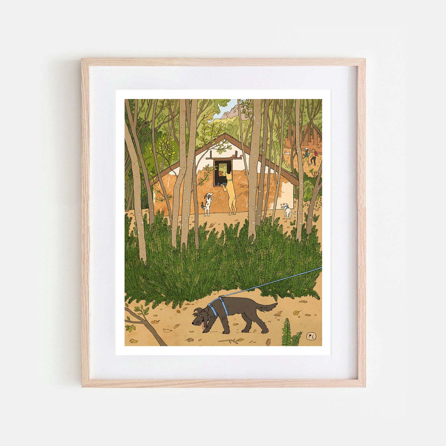 Daily Drawing - Newlands Forest Abandoned Building