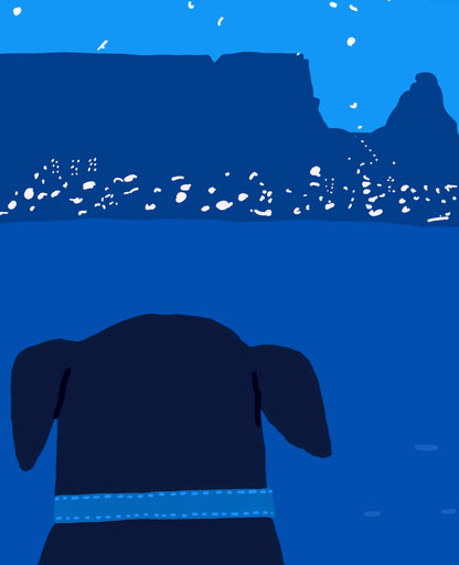 Night dog - Card