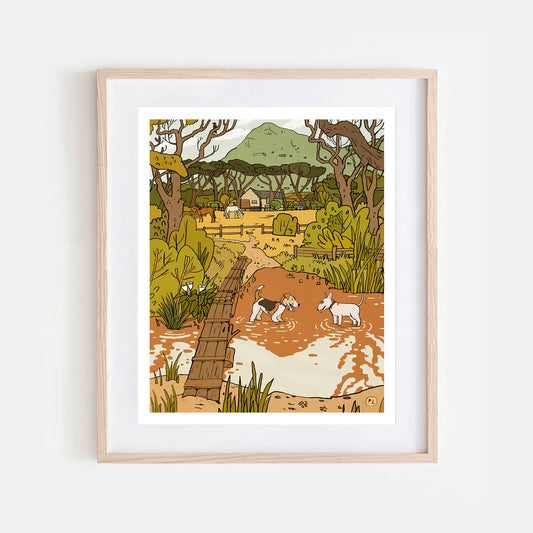 Daily Drawing - Noordhoek Common