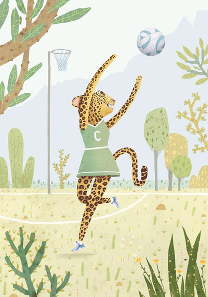 Sport - Netball Leopard