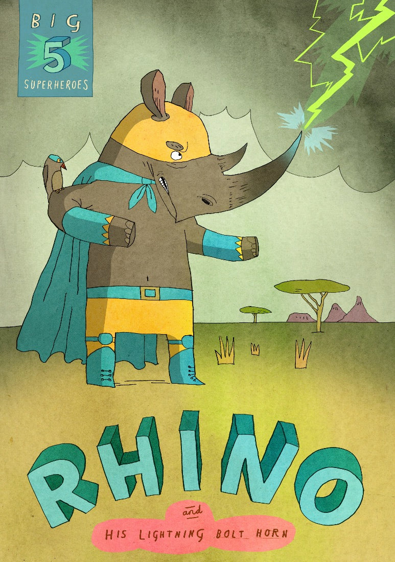 Big Five Superheroes, Rhino